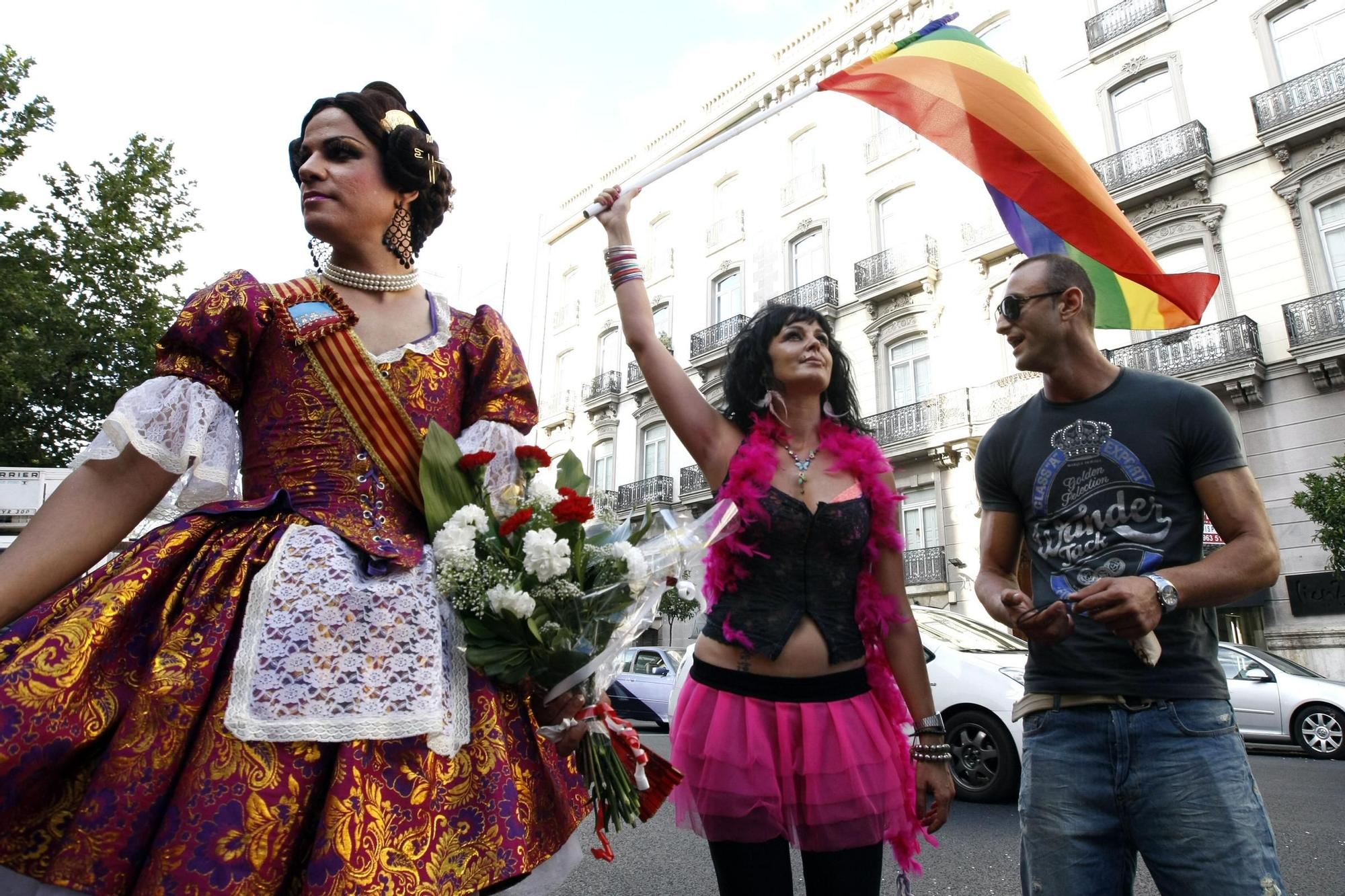 Manifestación y marcha del Orgullo en 2012