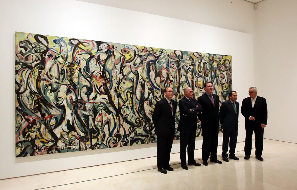 'Mural', de Pollock, en el Museo Picasso de Málaga