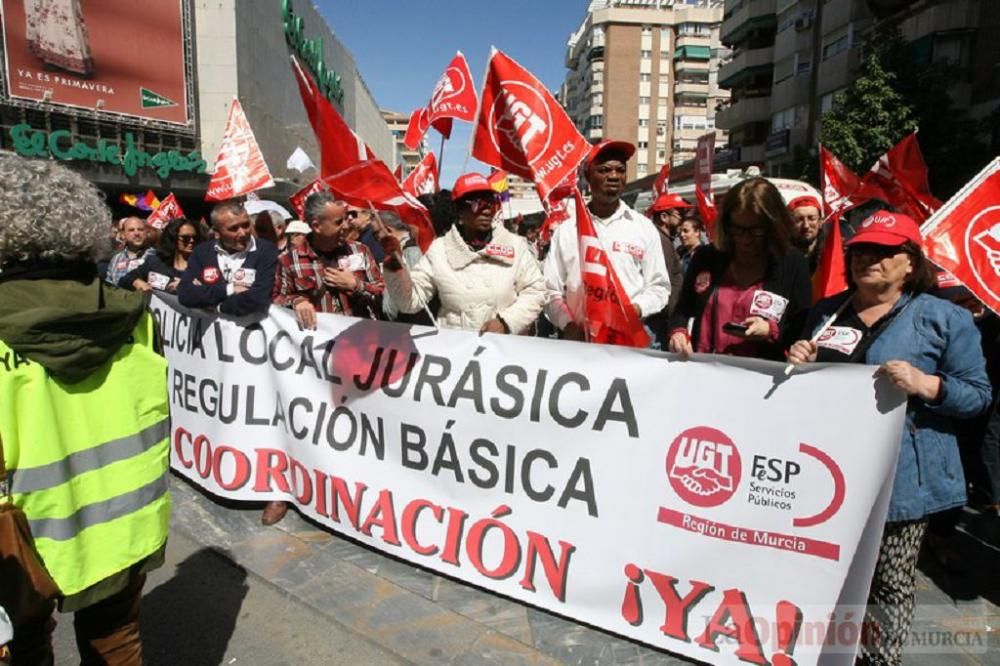 Manifestación del 1 de mayo en Murcia