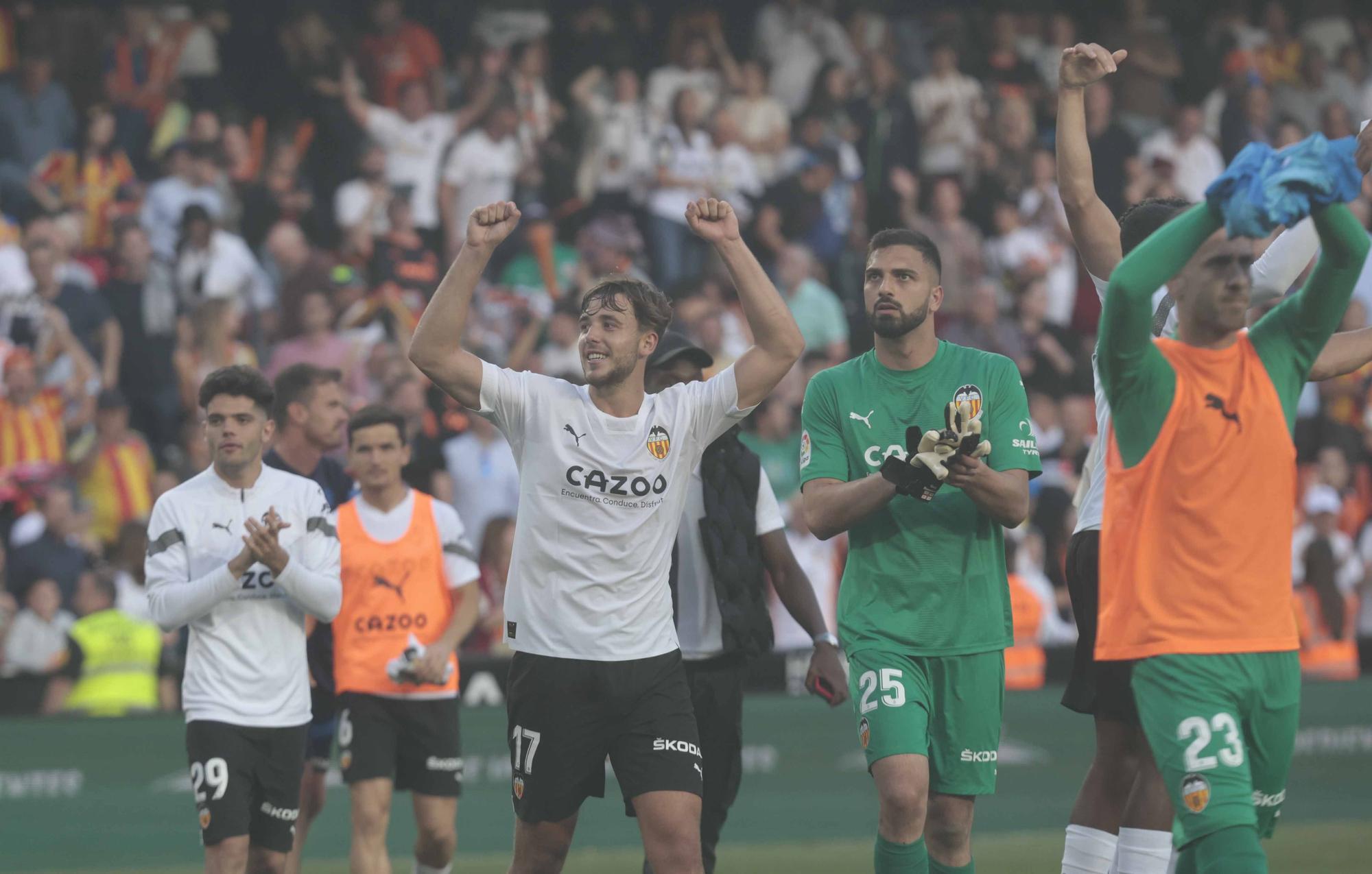 Valencia CF - Real Madrid en imágenes