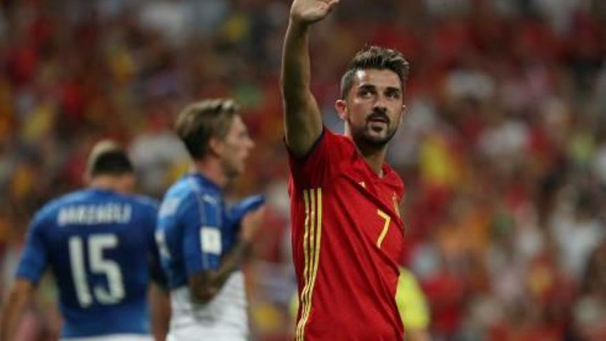 David Villa es lesiona i  és baixa per jugar demà contra Liechtenstein