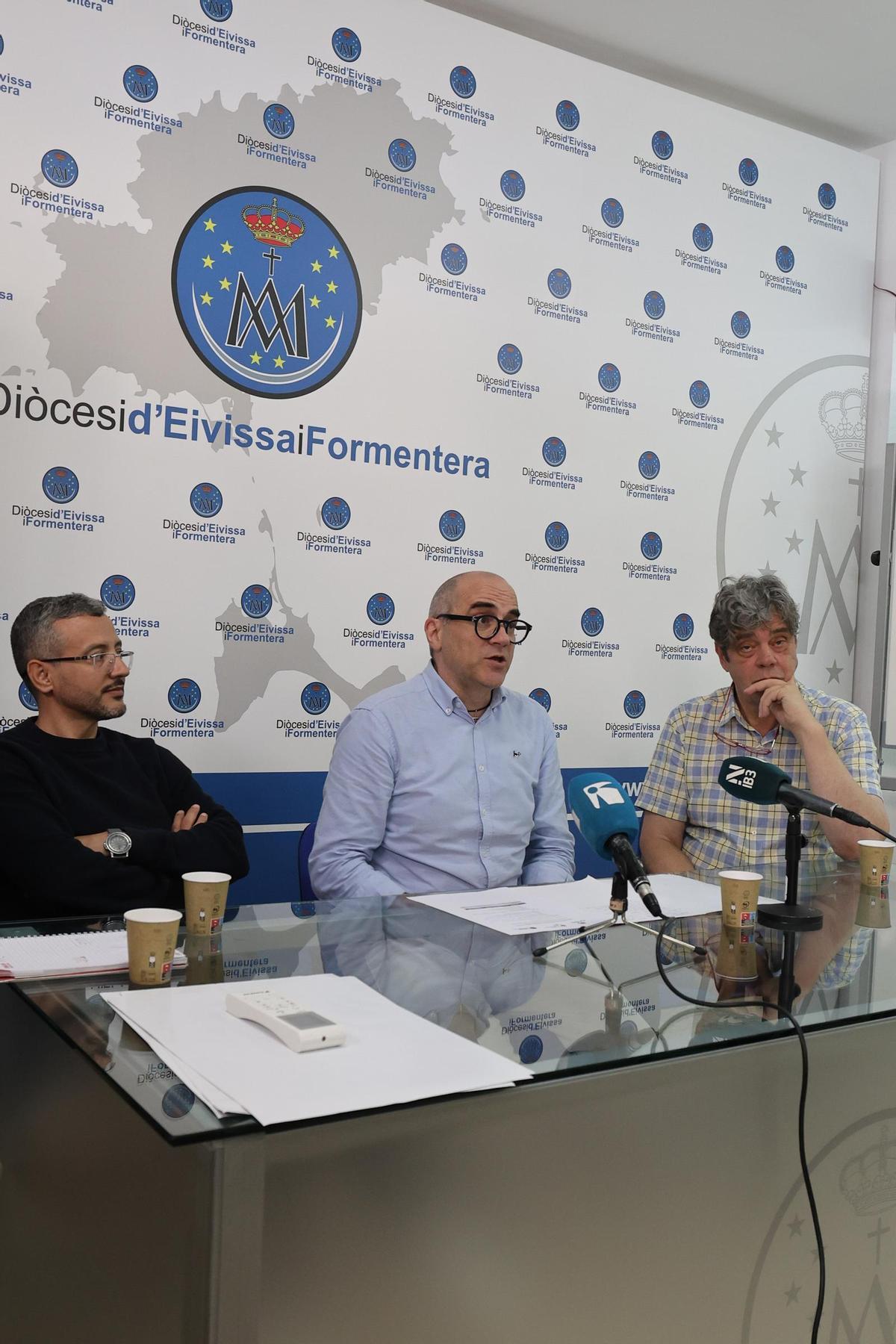 Rueda de prensa de Cáritas Ibiza y representantes de Cáritas Rabat, en imágenes Rueda de prensa de Cáritas Ibiza y representantes de Cáritas Rabat, en imágenes