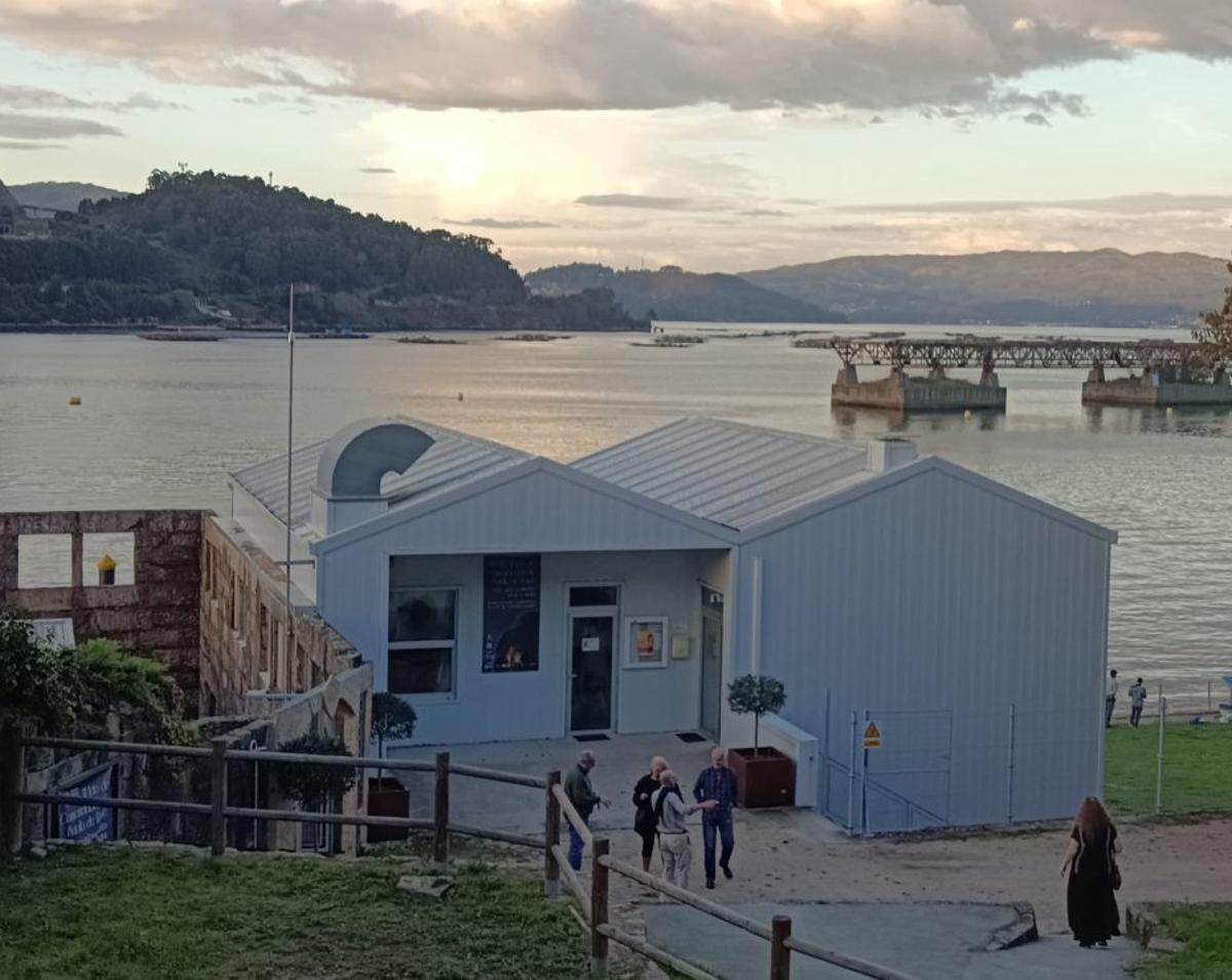 Exterior del Centro de Interpretación de la Batalla de Rande.