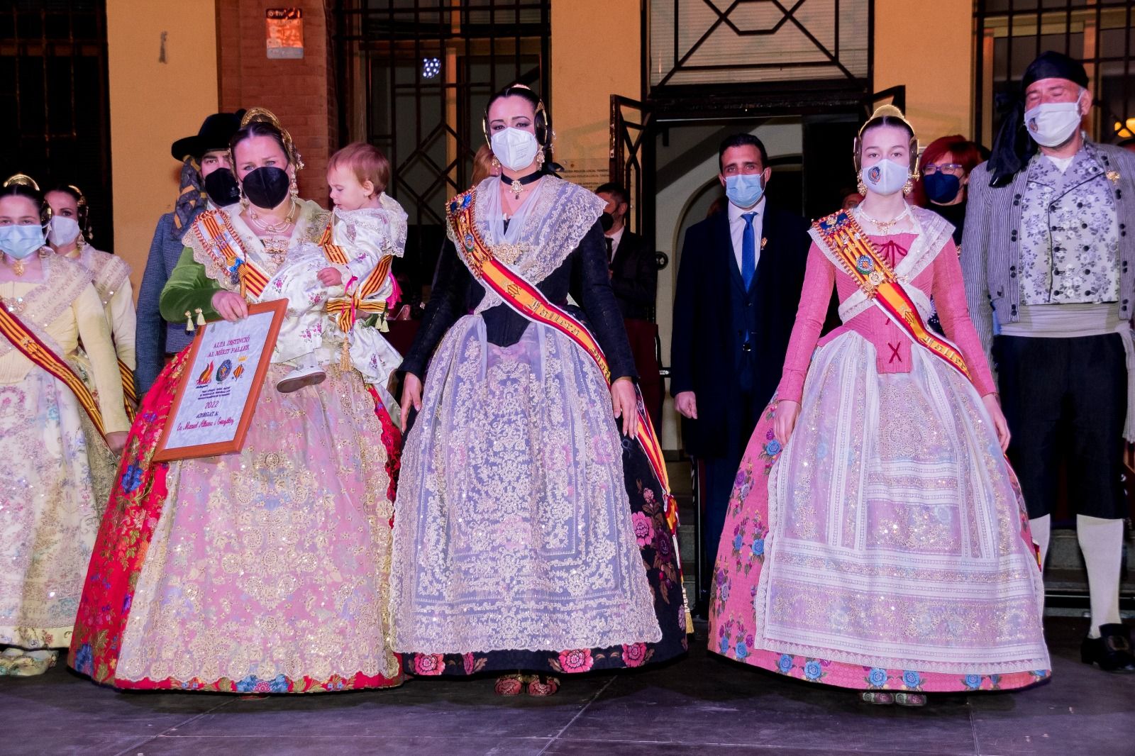 Crida, entrega de recompensas y pasodobles falleros en Sagunt.