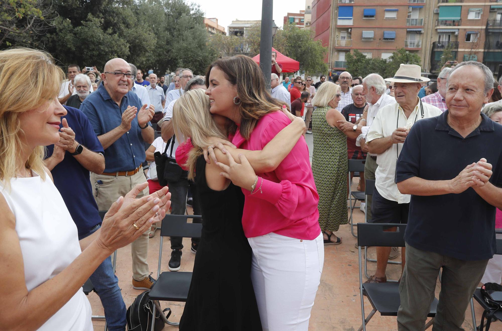 Presentación de la candidatura de Sandra Gómez a las primarias del PSPV