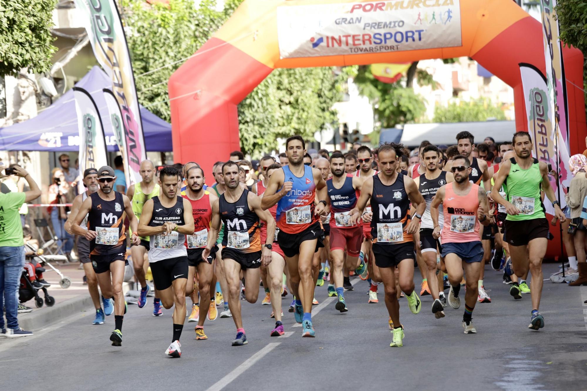 La carrera popular Los Dolores, en imágenes