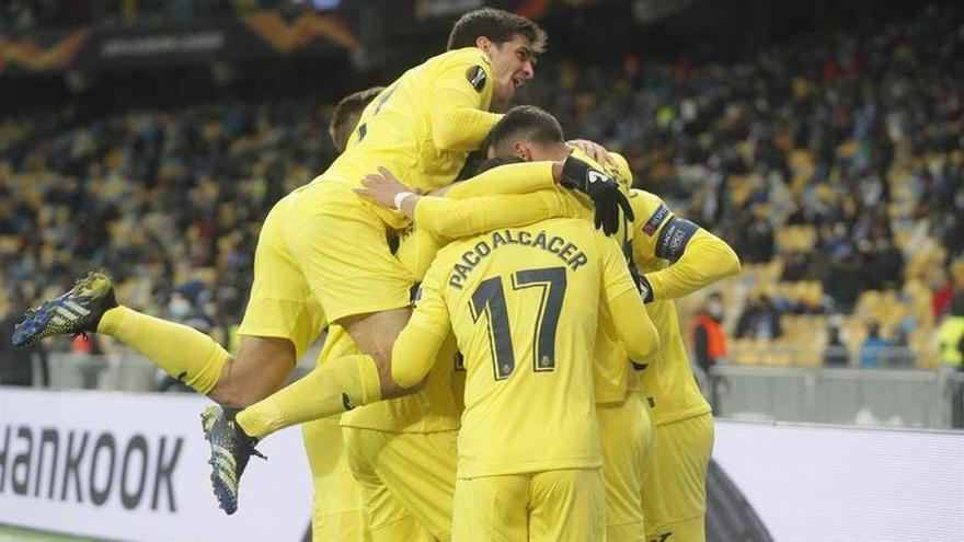 El Villarreal encarrila en Kiev el pase a cuartos (0-2)
