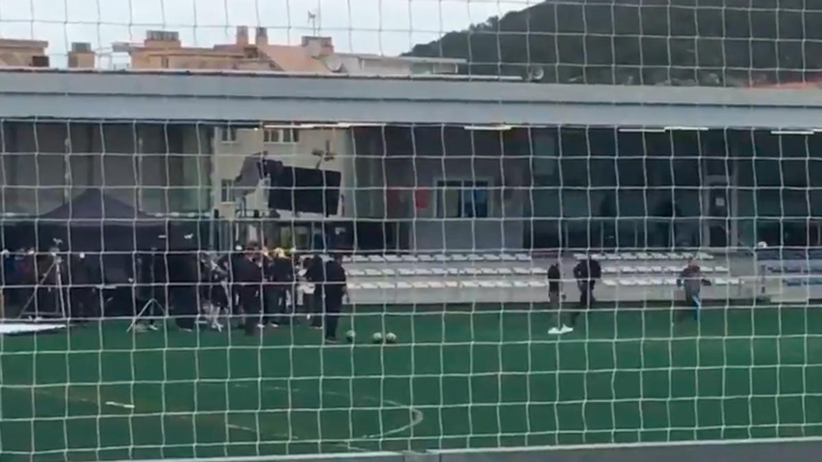 Messi ha rodado un anuncio en Sitges