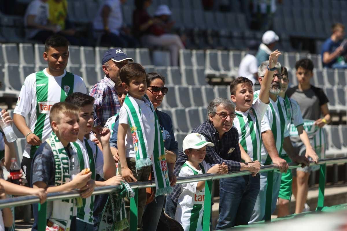 Así vivió la afición la derrota del Córdoba ante el Huesca