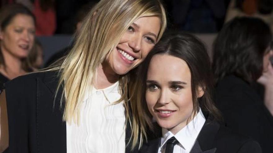 La actriz Ellen Page presenta en público  a su novia, la surfista Samantha Thomas