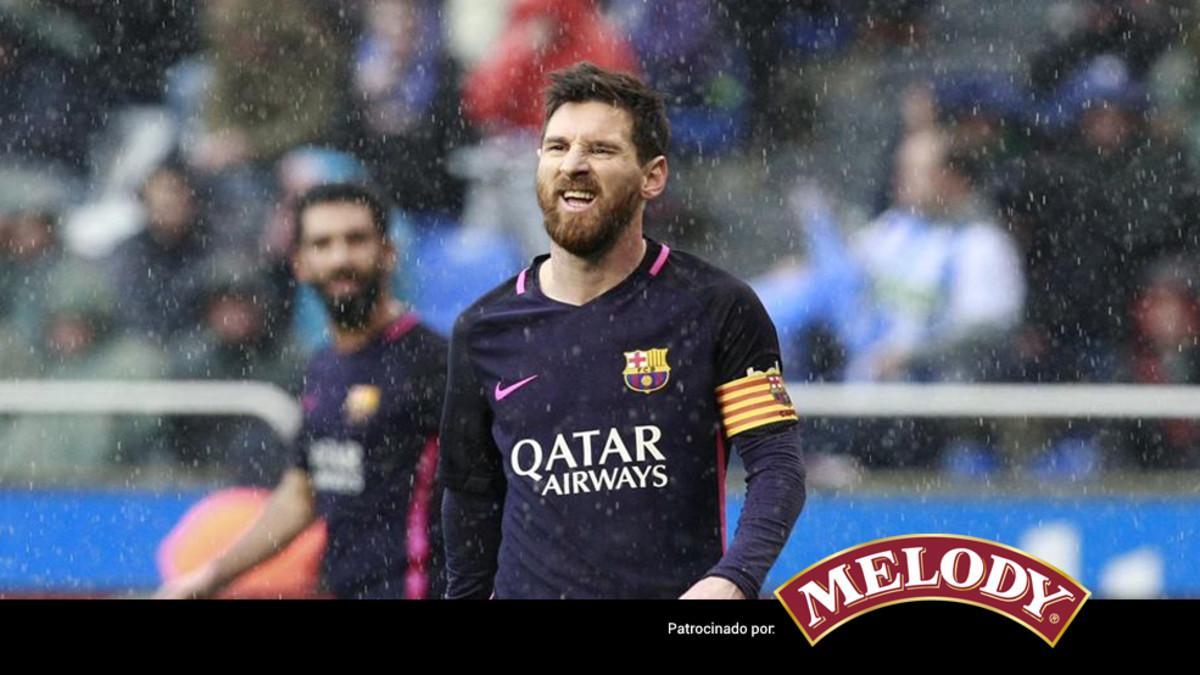 Messi no vio puerta en Riazor