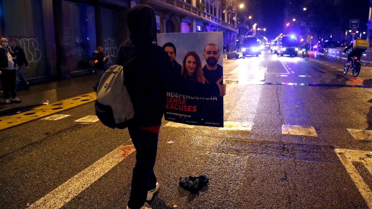 MANIFESTACIÓN EN PROTESTA POR EL ENCARCELAMIENTO DE PABLO HASEL