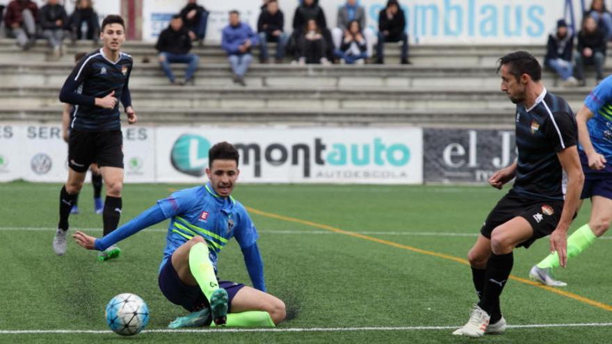 Partit Igualada-Andorra de la passada temporada a Primera Catalana