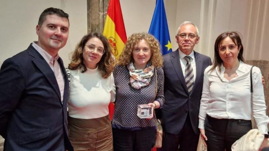 El colegio de Villafría, premiado por la Agencia de Protección de Datos