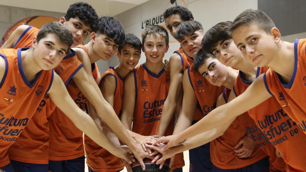 Infantil A del Valencia Basket para la Minicopa Endesa