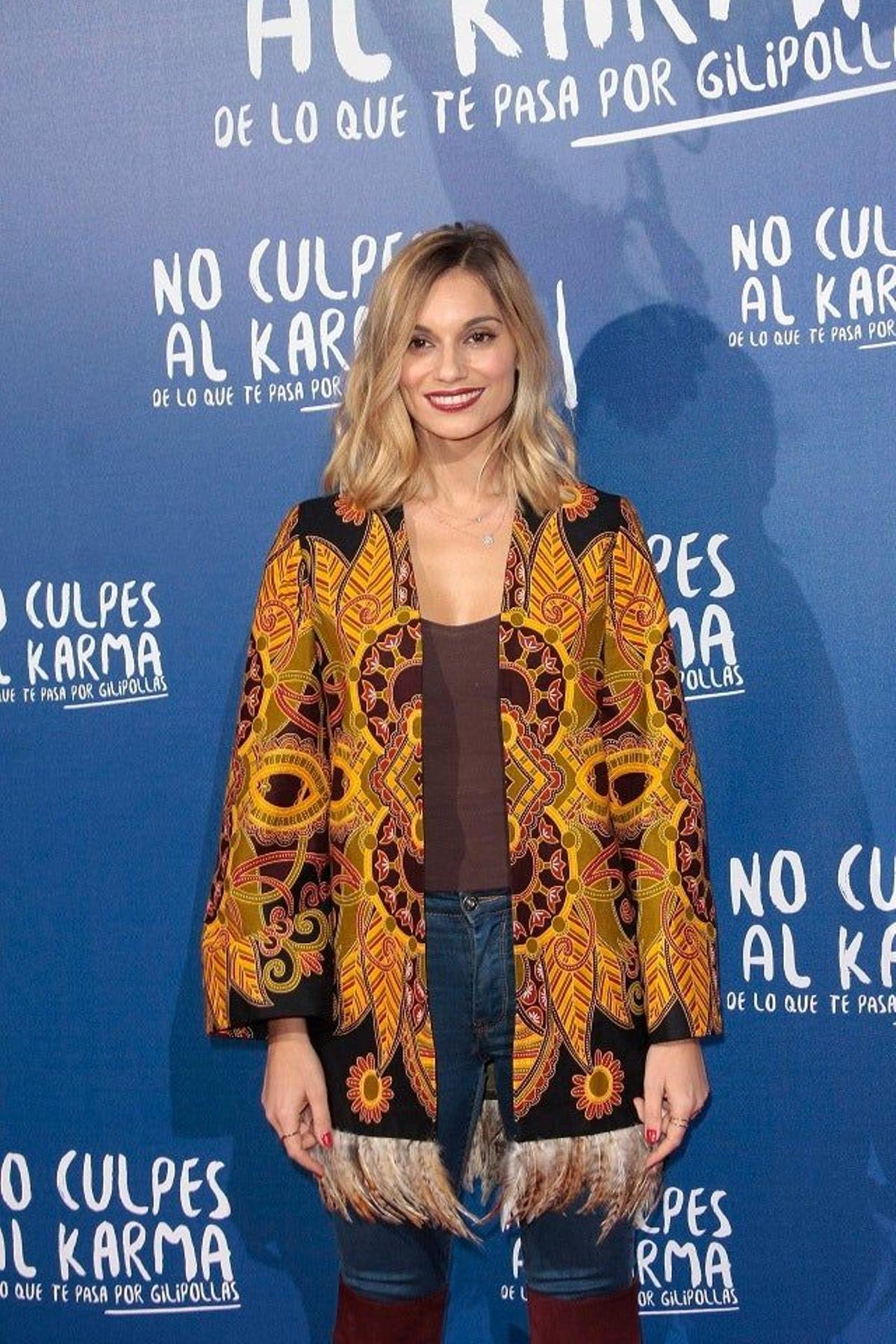 Norma Ruiz en el estreno de 'No culpes al karma de lo que te pasa por gilipollas'