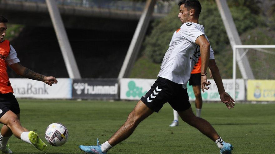 La explicación de por qué Loiodice no jugó con la UD Las Palmas en Huesca