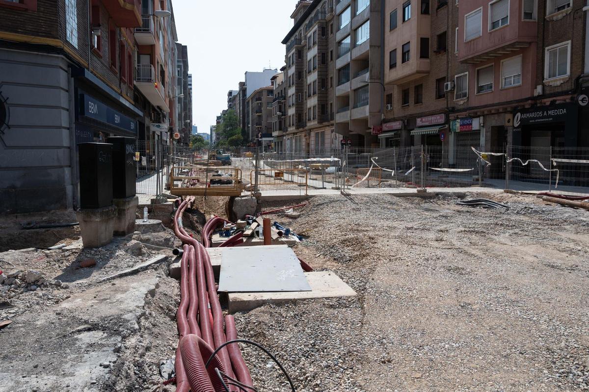 Cruces de acceso en avenida Valencia