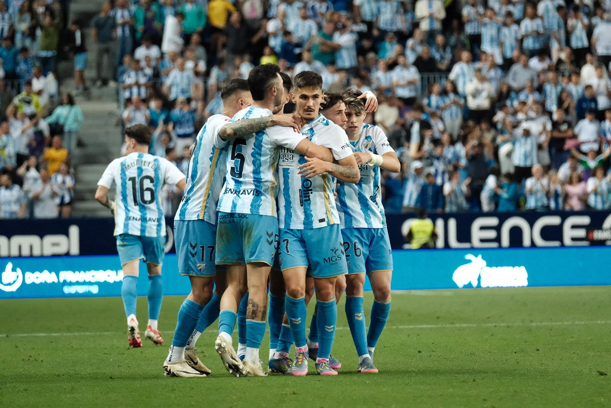 Málaga CF - Sporting. Jornada 40, Liga Hypermotion