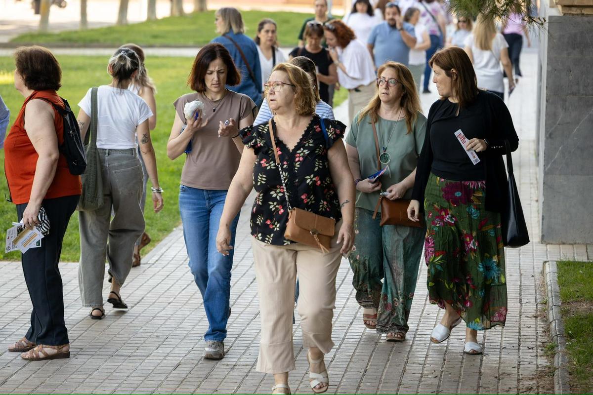 En imágenes I Zaragoza acoge la oposición a la Administración General del Estado En imágenes I Zaragoza acoge la oposición a la Administración General del Estado