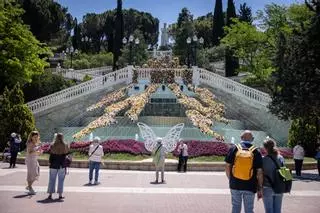 El festival Zaragoza Florece viste el Parque José Antonio Labordeta