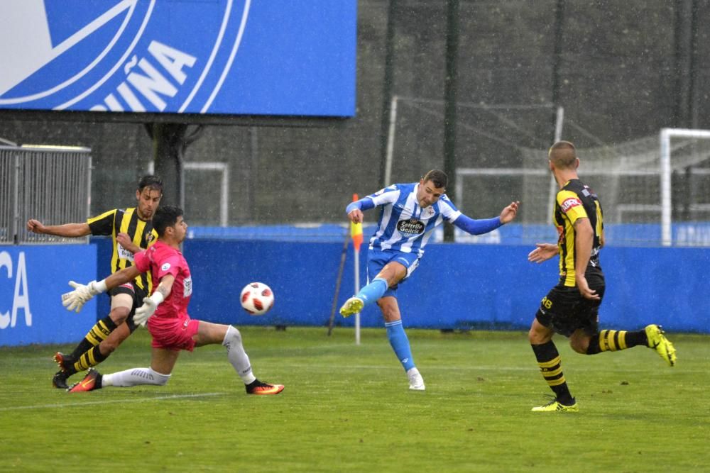 El Fabril le gana 2-1 al Rápido en Abegondo