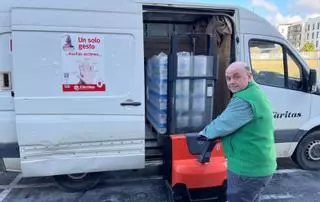 Mercadona dona seis toneladas de leche a Cáritas