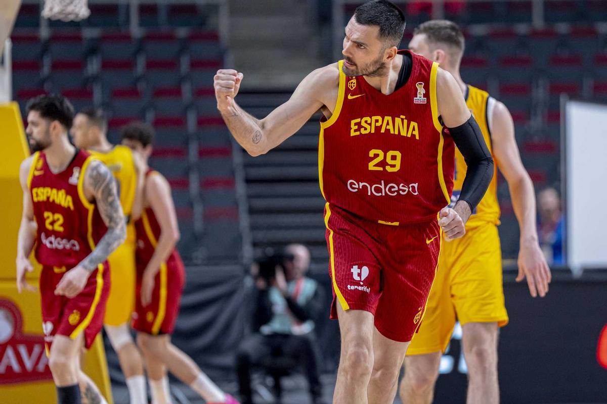 Oriola tuvo una actuación destacada con España en su regreso cinco años después al equipo nacional