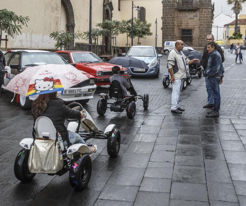 Primeras lluvias otoñales en La Laguna