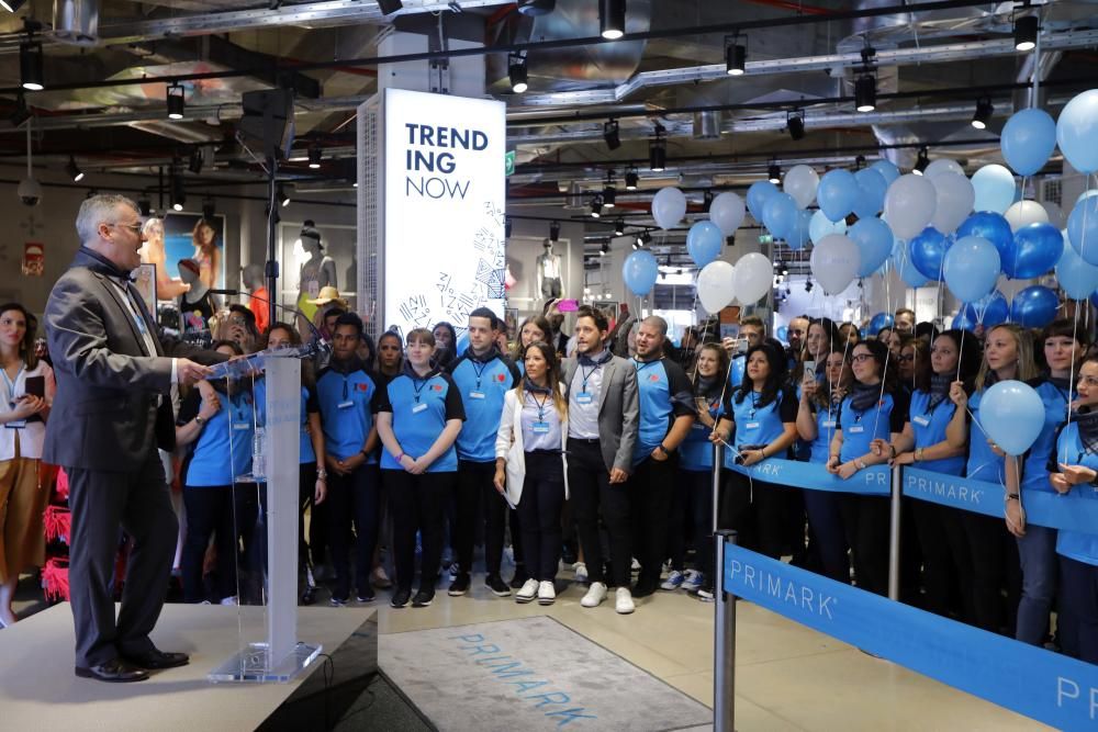 Inauguración de la tienda Primark en el centro de València