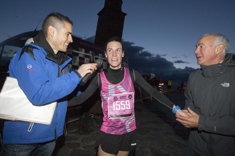 La carrera nocturna de la Torre de Hércules