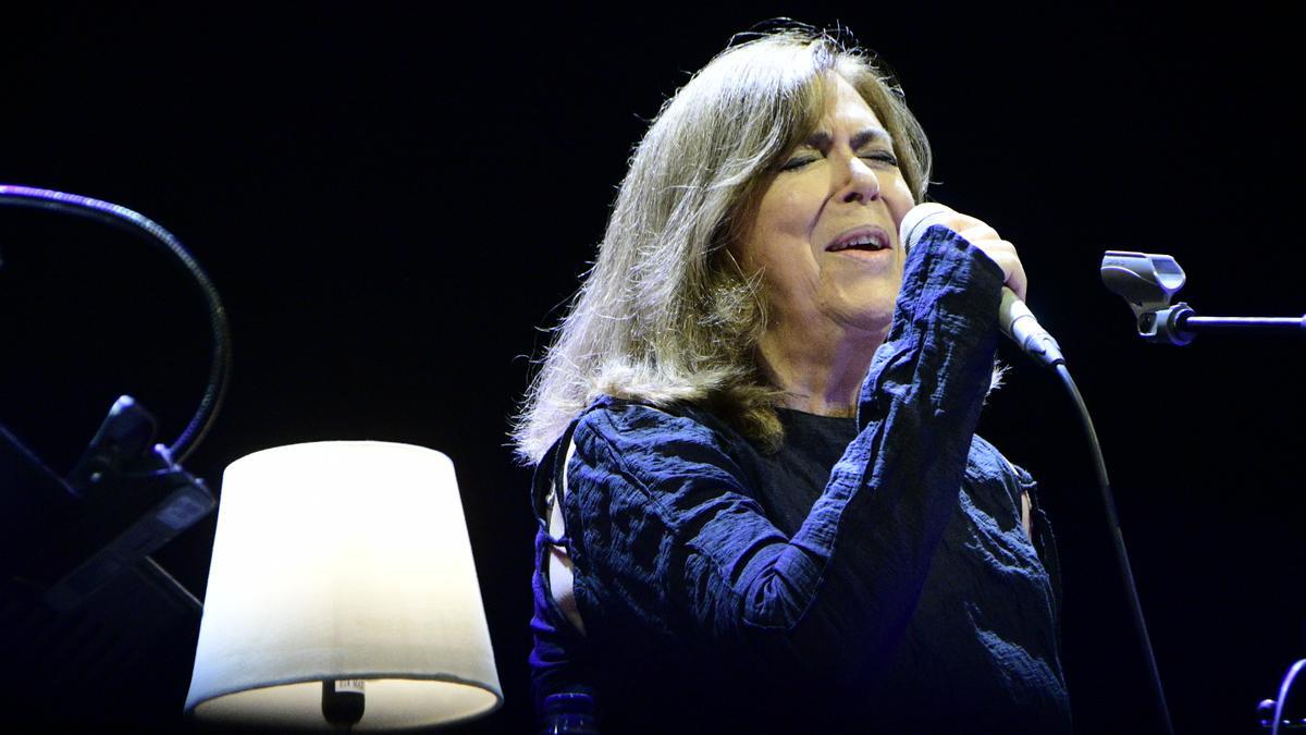 Maria del Mar Bonet,  en el Festival de Porta Ferrrada