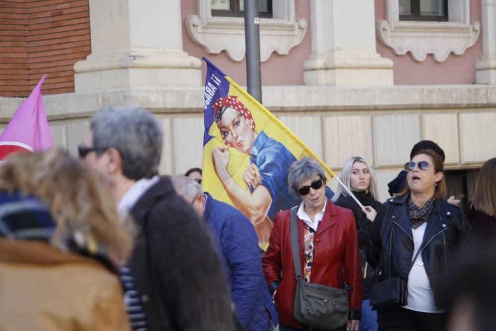 Manifestación en Murcia por el día contra la violencia de género