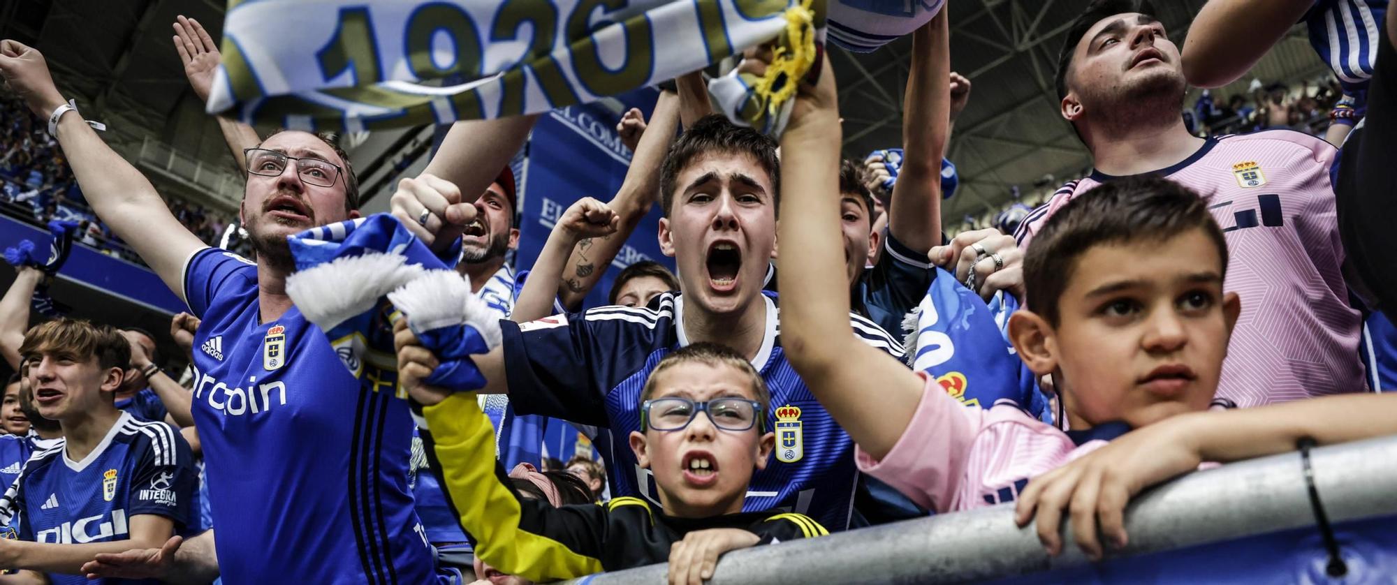 EN IMÁGENES: Así ha sido el Real Oviedo - Espanyol