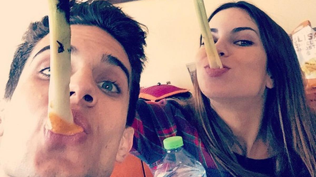 Bartra disfrutó de una comida familiar