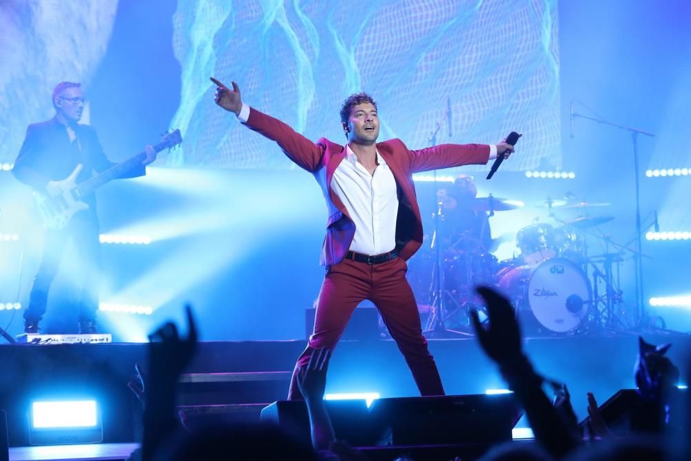 Concert de David Bisbal al Festival de Cap Roig