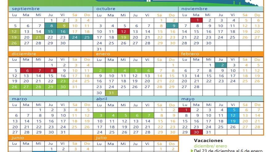 Calendario Escolar 2023 2024 Canarias Así Es El Calendario Del Curso 20232024 En Canarias 0624