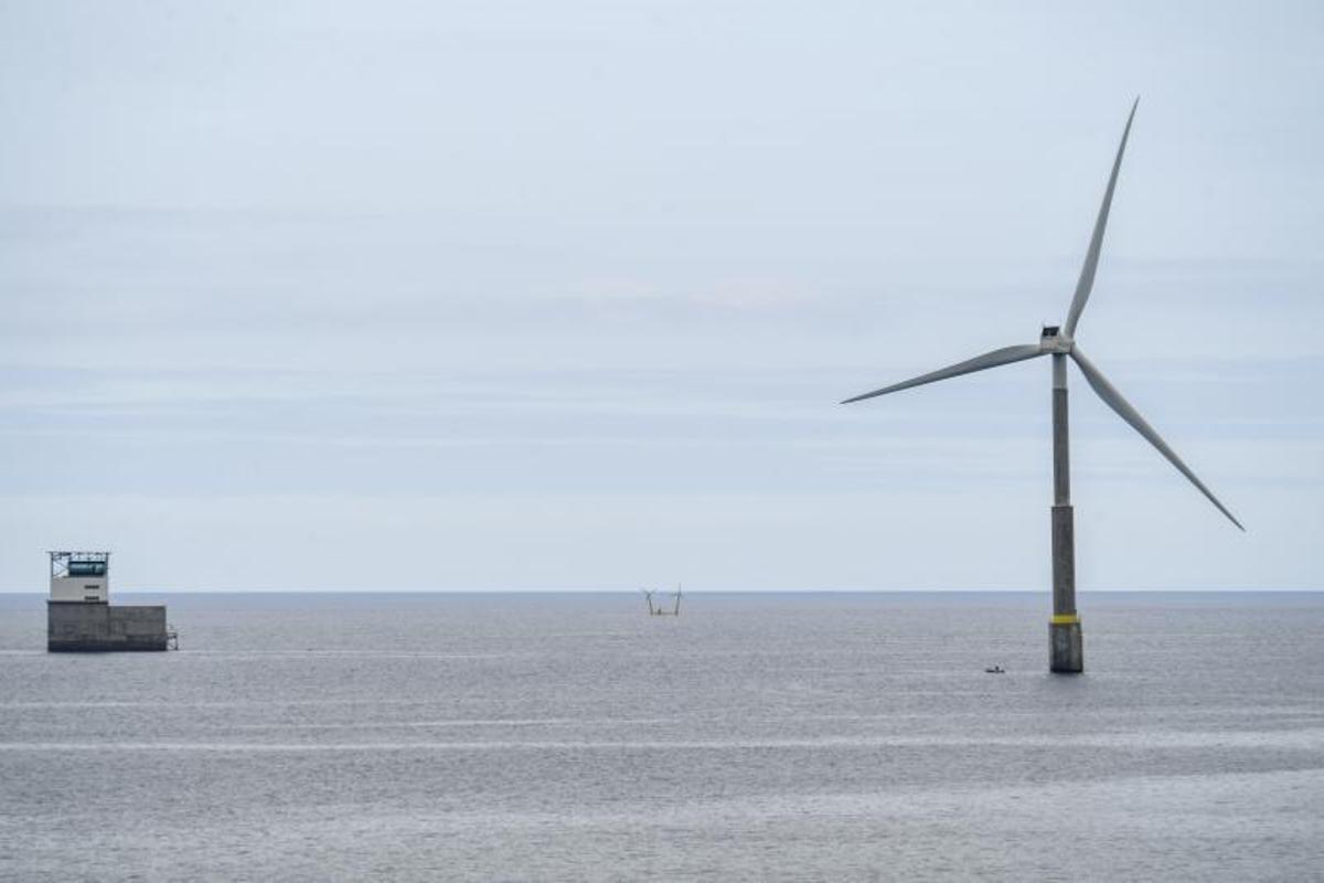 Prototipo de aereogenerador de dos cabezas