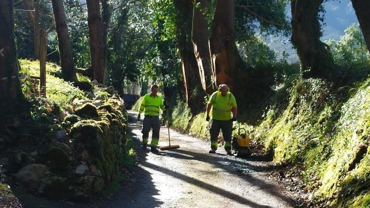 Actuaciones de mejora de viales en la zona rural de Ribadesella