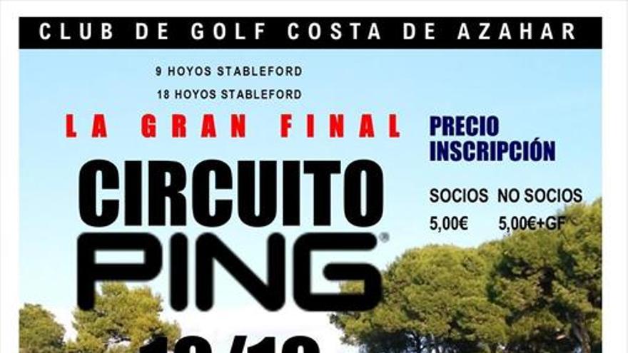 La final del Circuito Ping llega al Costa Azahar