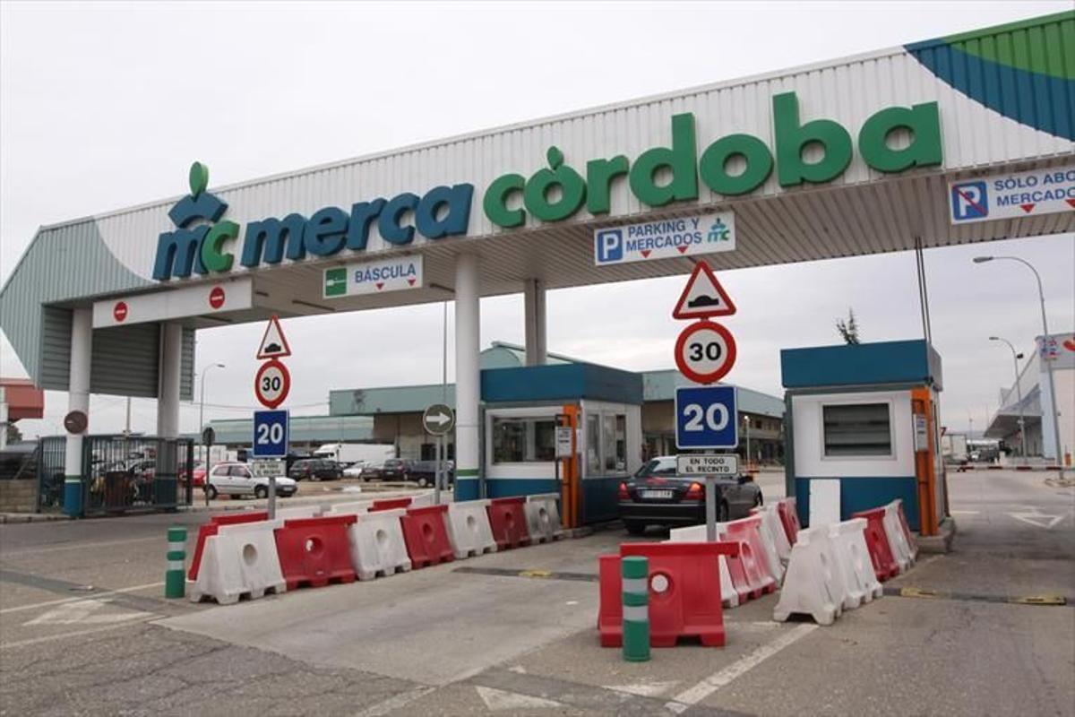Acceso a las instalaciones de Mercacórdoba