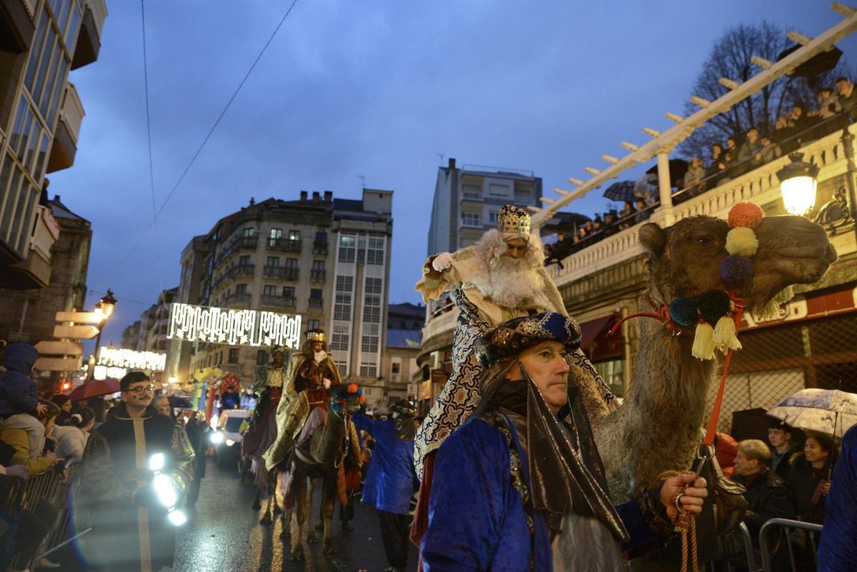 Cabalgata de Reyes en Ourense