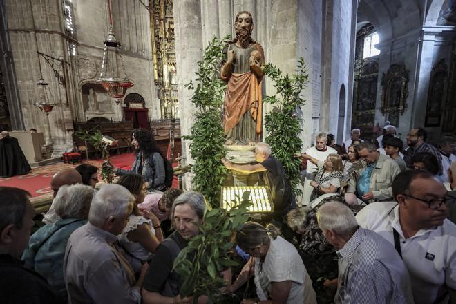 La festividad de San Salvador en la Catedral.