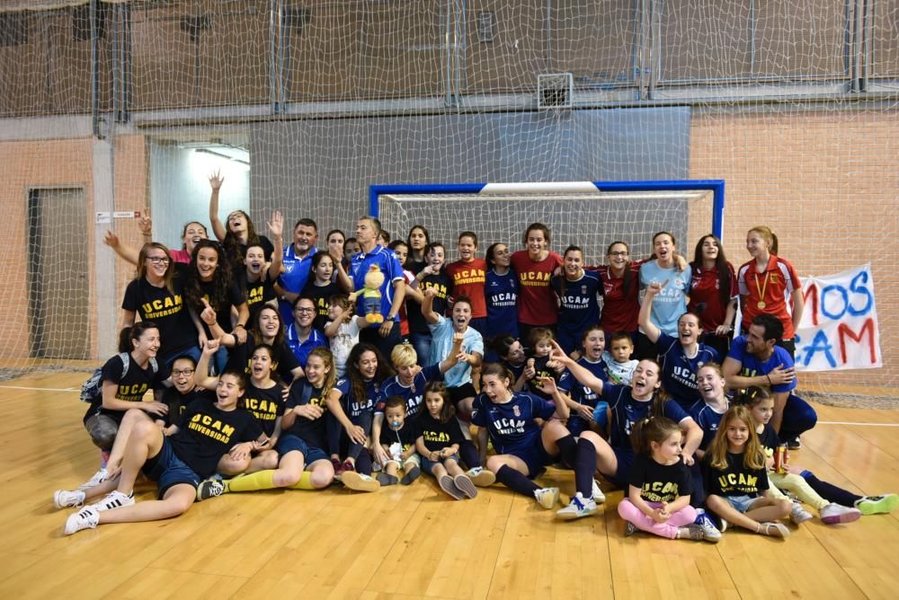 Ascenso del UCAM fútbol sala femenino