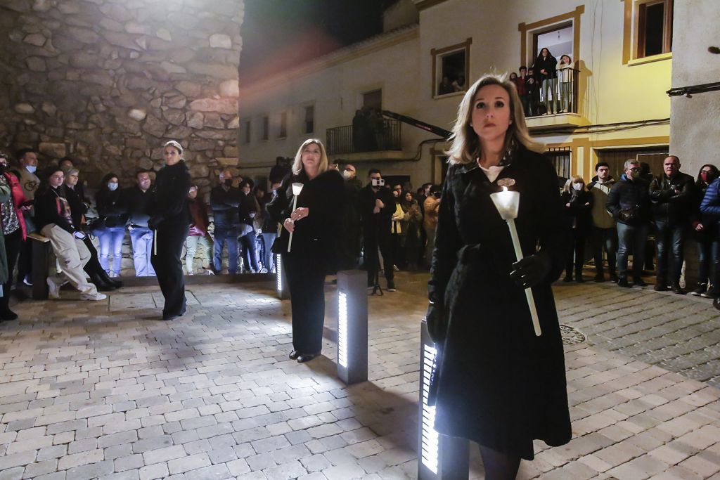 Semana Santa de Lorca 2022: Virgen de la Soledad del Paso Negro, iglesia y procesión