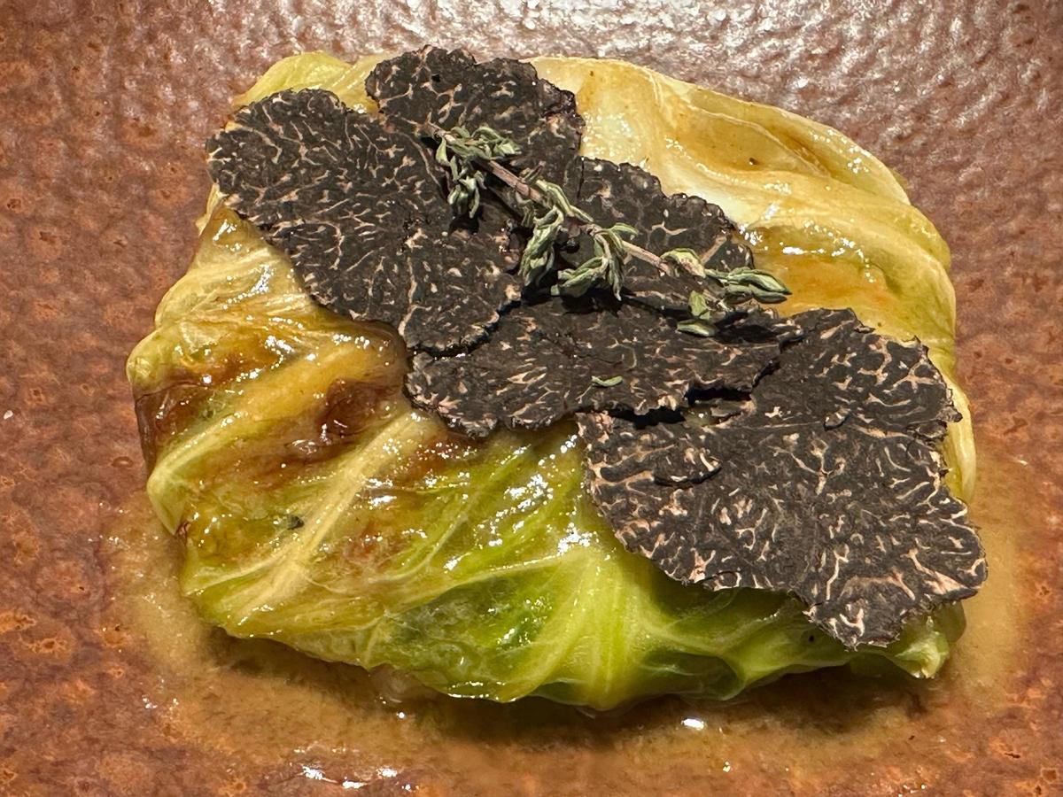 Col rellena de perdiz