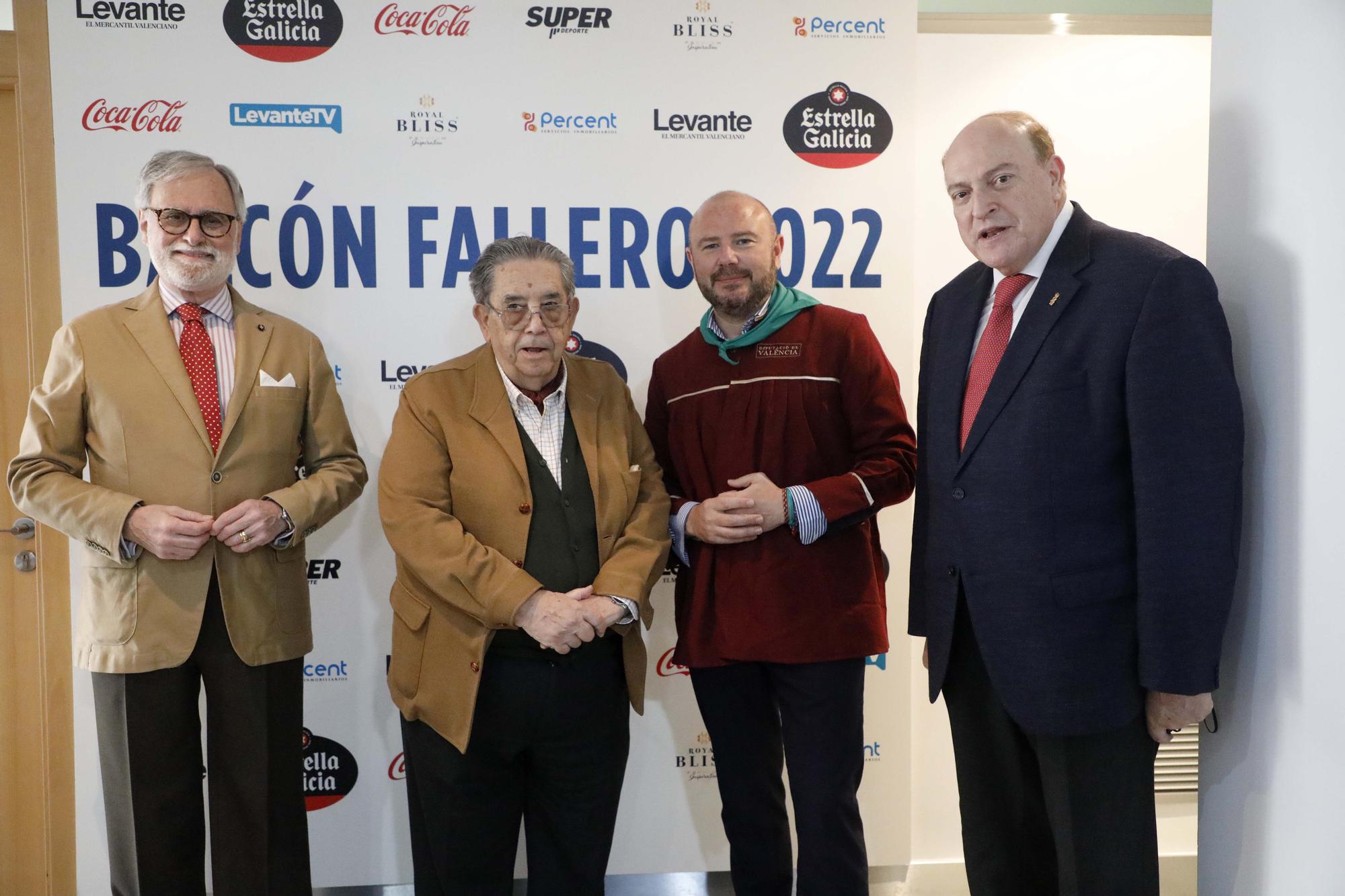 El balcón fallero de Levante-EMV del 15 de marzo