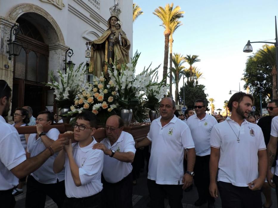 En Águilas, devoción sin limites a la Virgen del Carmen