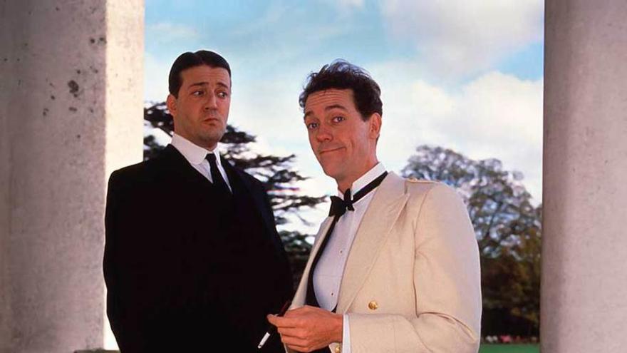 Stephen Fry y Hugh Laurie, en la adaptación televisiva de la famosa pareja.
