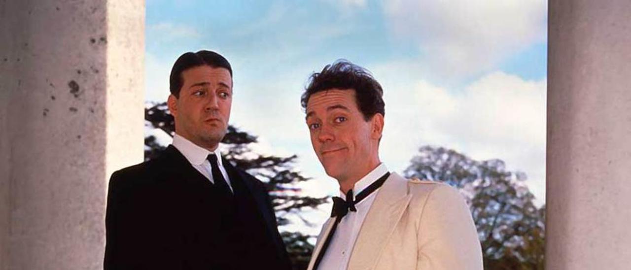 Stephen Fry y Hugh Laurie, en la adaptación televisiva de la famosa pareja.